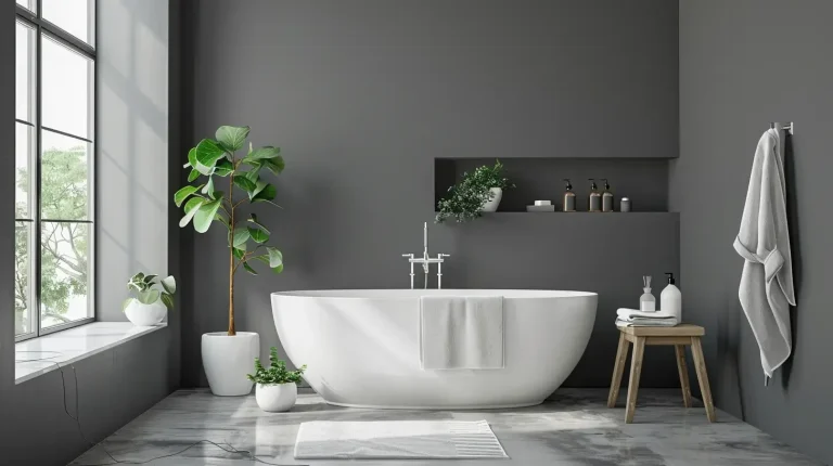 Bathroom Decor for Gray Walls: 21 Stylish Bathroom Ideas
