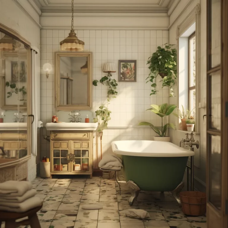 24 Creative Ideas for Rustic Vintage Bathroom Decor